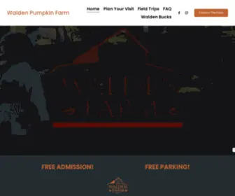 Waldenpumpkinfarm.com(Walden Pumpkin Farm) Screenshot