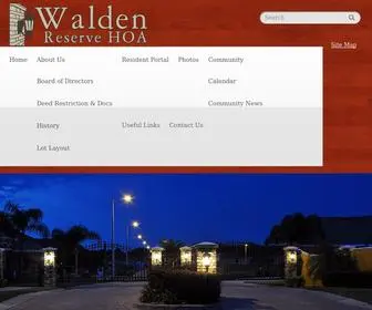 Waldenreservecommunity.com(A Family Community) Screenshot