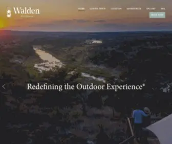 Waldenretreats.com(Walden Retreats) Screenshot