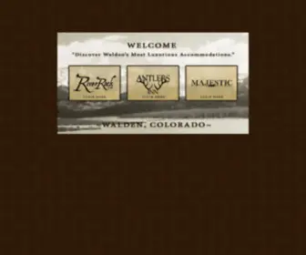 Waldenriverrock.com(The River Rock Café) Screenshot