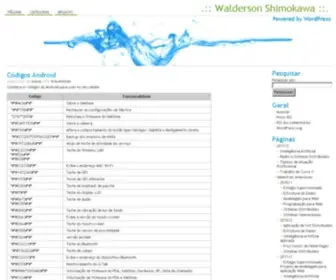 Walderson.com(Walderson Shimokawa) Screenshot
