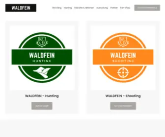 Waldfein.de(WALDFEIN) Screenshot