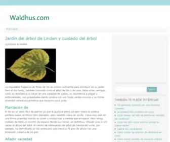 Waldhus.com(Content) Screenshot