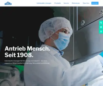 Waldner.de(Waldner bietet individuelle Lösungen für Industrie und Forschung) Screenshot