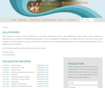 Waldorf-Ideen-Pool.de(Eine Ideen) Screenshot