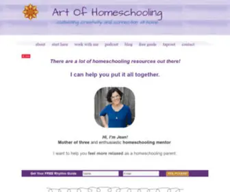 Waldorfinspiredlearning.com(Design a Homeschool Life You Love) Screenshot