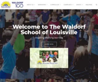 Waldorflouisville.com(Waldorf School of Louisville) Screenshot