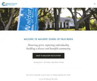 Waldorfschoolpalmbeach.org(Waldorf School of Palm Beach) Screenshot