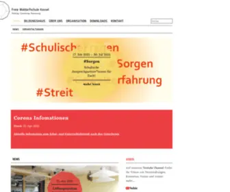 Waldorfschule-Kassel.de(Home // Freie Waldorfschule Kassel e.V) Screenshot