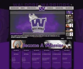 Waldorfwarriors.com(Waldorf University) Screenshot