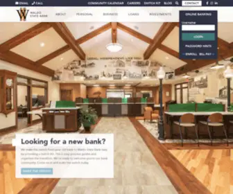 Waldostate.bank(Waldo State Bank) Screenshot