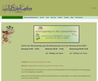 Waldspielgarten-Nuglar.ch(Waldspielgarten Nuglar) Screenshot