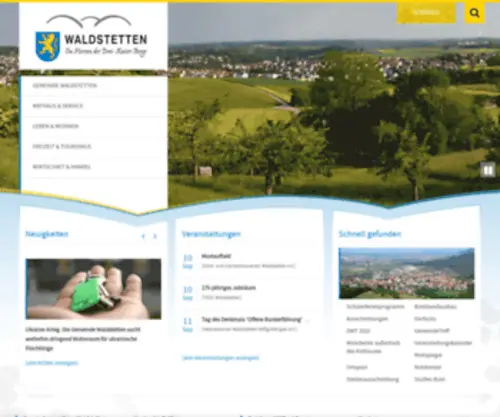 Waldstetten.de(Waldstetten) Screenshot