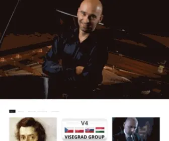 Waleczek.com(Recognised as a pianist of uncompromising quality) Screenshot