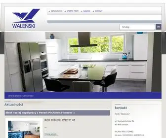 Walenski.pl(Szafy biurowe i wnÄkowe PoznaĹ) Screenshot