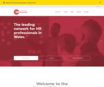 Waleshrnetwork.cymru(Wales HR Network) Screenshot