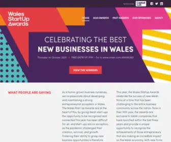 Walesstartupawards.com(Wales Start Up Awards) Screenshot