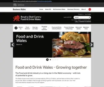 Walesthetruetaste.co.uk(Wales the True Taste) Screenshot