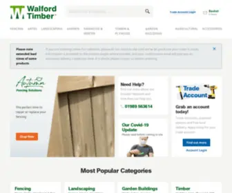 Walfordtimber.co.uk(Walford Timber Ltd) Screenshot