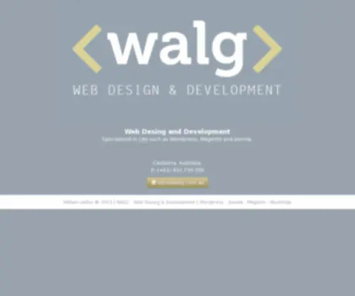 Walg.com.ve(WEB DESIGN) Screenshot
