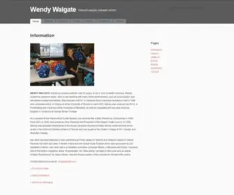 Walgate.com(Wendy Walgate) Screenshot