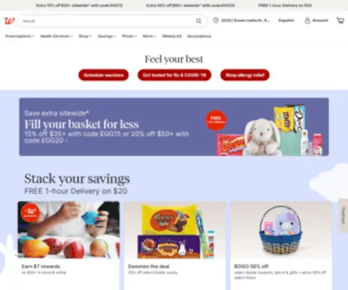 Walgreens.com(Pharmacy) Screenshot