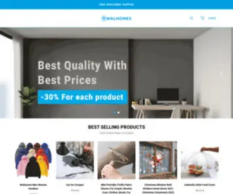 Walhomes.com(WALHOMES) Screenshot