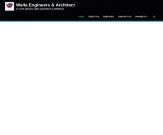 Waliasengineers.com(GIVE YOUR DREAMS A SHAPE OF REALITY) Screenshot