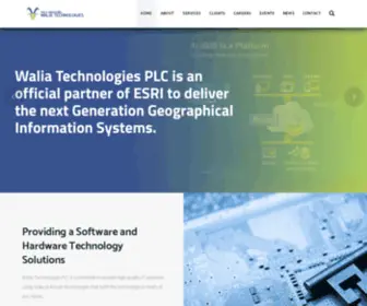 Waliatechnologies.net(Walia Technologies PLC) Screenshot
