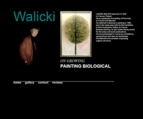 Walicki.com.pl(Leszek Walicki) Screenshot