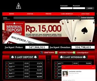 Walipoker.casino Screenshot