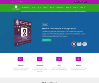 Walisongo-Bekasi.sch.id(SMK) Screenshot