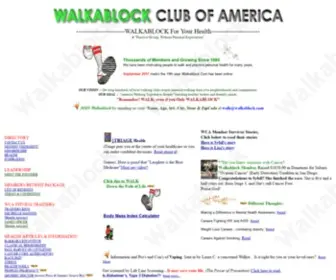 Walkablock.com(A Walking Club) Screenshot