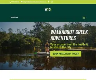 Walkaboutcreekadventures.com.au(Walkabout Creek Adventures) Screenshot