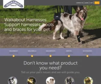 Walkaboutharnesses.com(Walkabout Harnesses) Screenshot