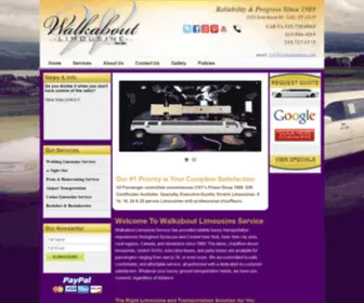 Walkaboutlimo.com(Limousine & Party Bus Service) Screenshot