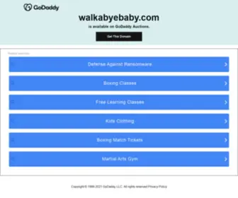 Walkabyebaby.com(Forsale Lander) Screenshot