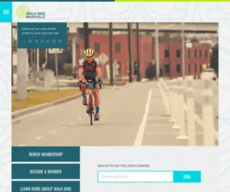 Walkbikenashville.org(Walk/Bike Nashville) Screenshot