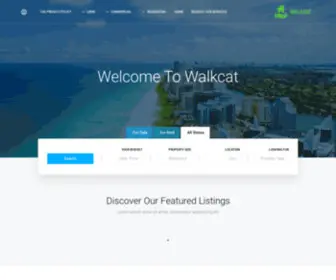 Walkcats.com(Home Default) Screenshot