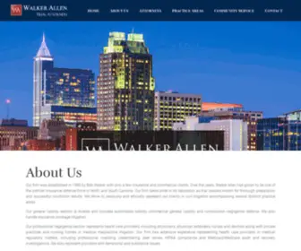 Walkerallenlaw.com(Walker Allen Law) Screenshot