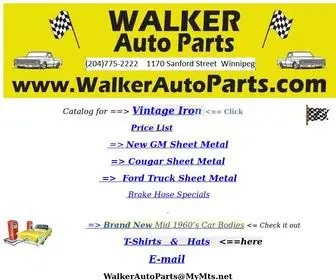 Walkerautoparts.com(Camaro) Screenshot