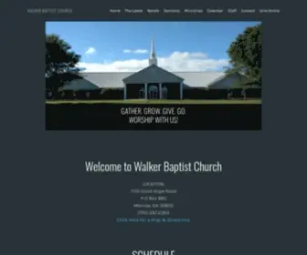 Walkerbaptistchurch.org(Gather) Screenshot