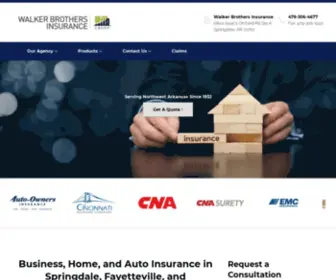 Walkerbr.com(Commercial, Home & Auto Insurance) Screenshot