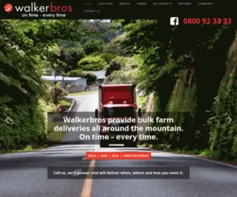 Walkerbros.co.nz(Walker Brothers) Screenshot
