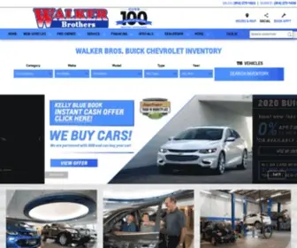 Walkerbros.com(BUICK-CHEVROLET, INC) Screenshot