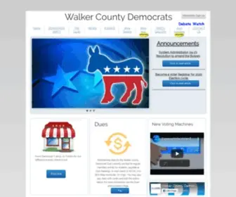 Walkercountydemocrats.org(Walkercountydemocrats) Screenshot