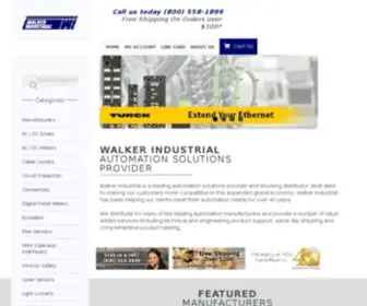 Walkeremd.com(Walker Industrial) Screenshot