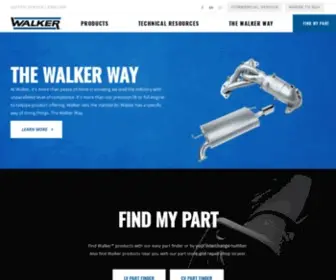 Walkerexhaust.com(Walker Exhaust Systems) Screenshot