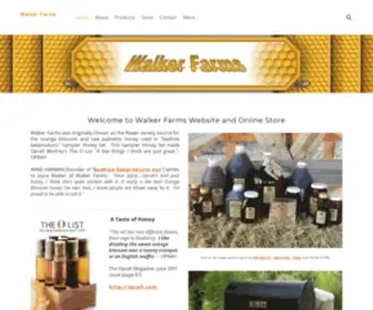 Walkerfarmshoney.com(Walker Farms) Screenshot