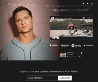 Walkerhayes.com(Walker Hayes) Screenshot